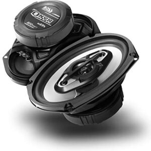 BOSS Audio Systems R94 500 Watt Per Pair, 6 x 9 Inch, Full Range, 4 Way Car Speakers Sold in Pairs