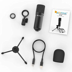 Fifine USB Microphone for PC K730